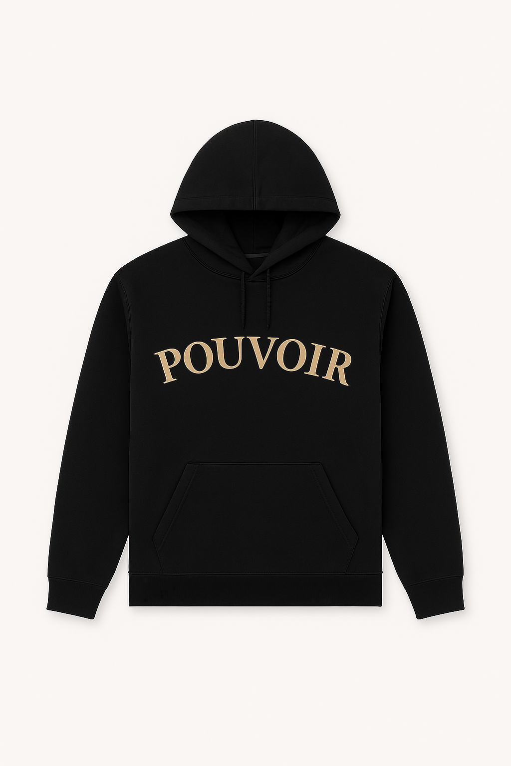 Pouvoir Hoodie – Noir Luxe Edition